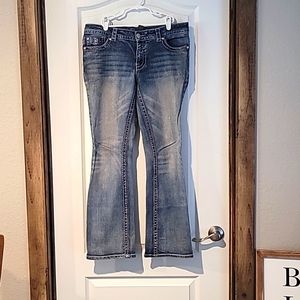 Paisley sky jeans sz 10